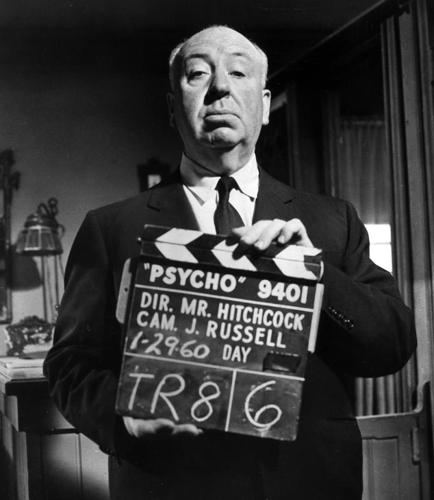 Portrait of Alfred Hitchcock